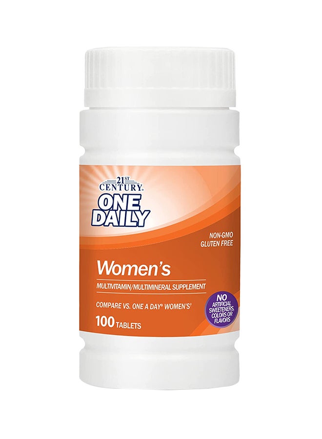 21st Century One Daily Multivitamin Multi Mineral Supplement - 100 Tablets - Image 1
